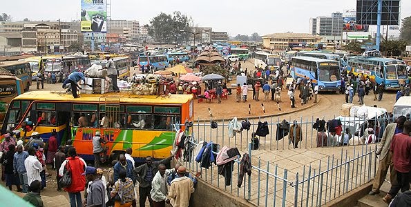 Country bus, Machakos Bus Station, Eldoret Express