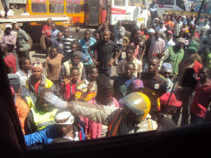 Mavoko, Riots, Mombasa Road.