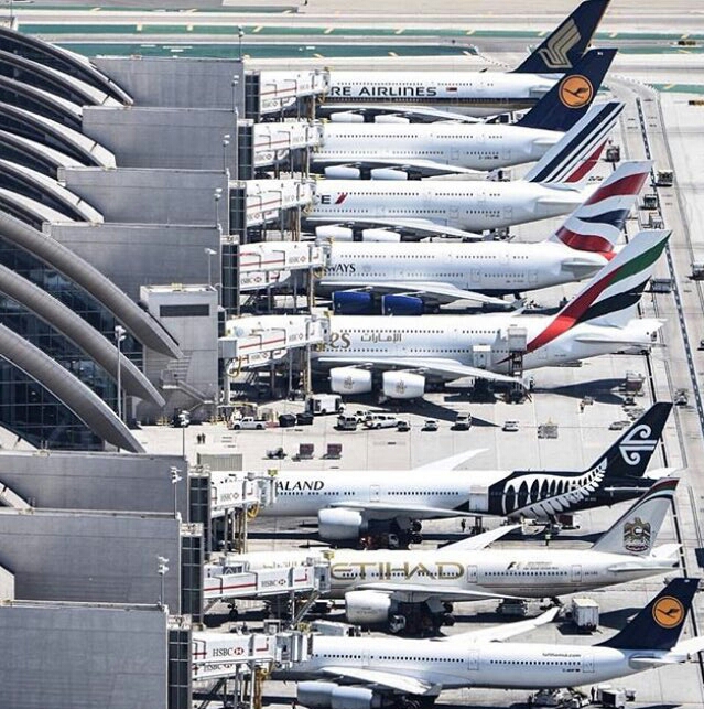 Airplanes, aeroplanes, Airport, Aircraft, Airlines, Emirates 